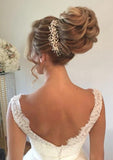 Ball Gown V Neck Sleeveless Long/Floor-Length Tulle Wedding Dress With Lace - dennisdresses